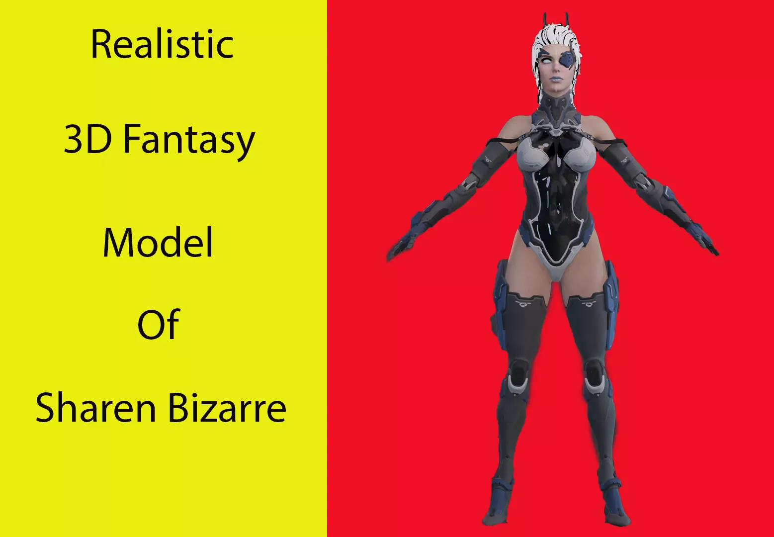 Sharen Bizarre Free low-poly 3D model