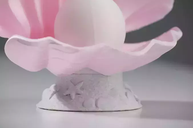 Seashell Pearl Lamp
