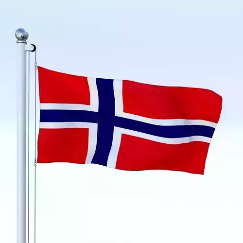 Animated Norway Flag