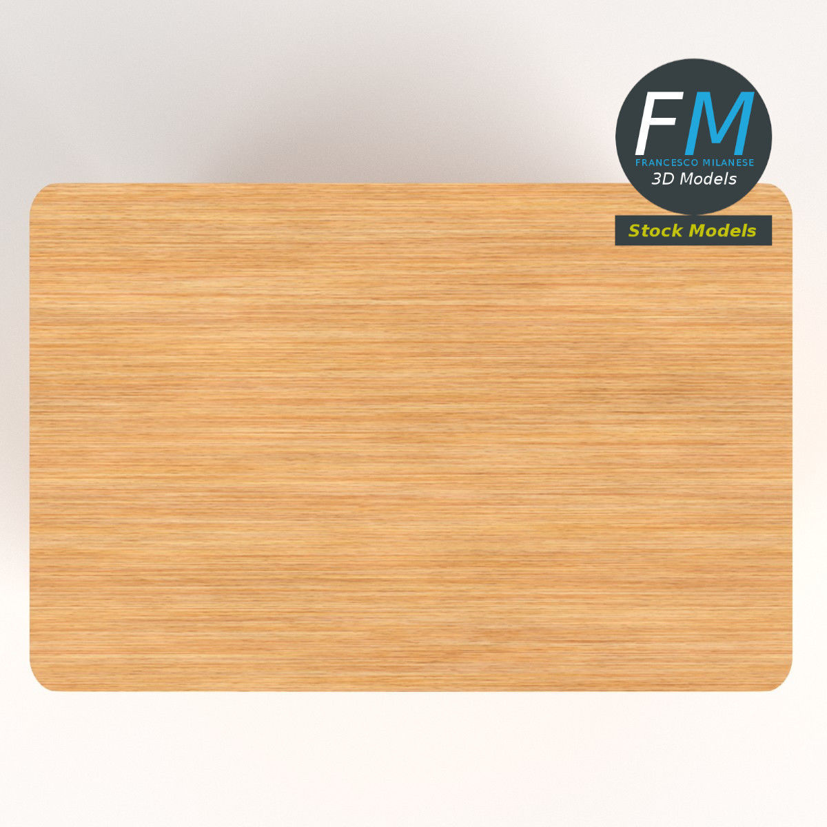 Computer desk 1 3D model_6