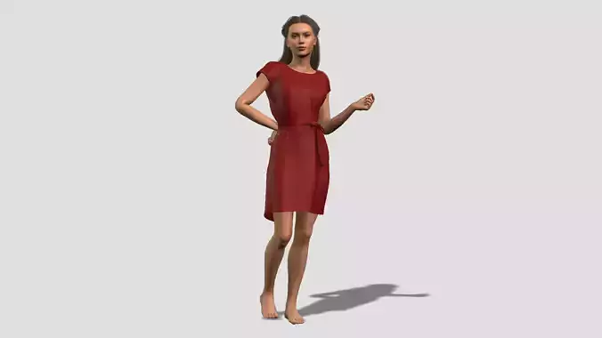 Young Woman Character