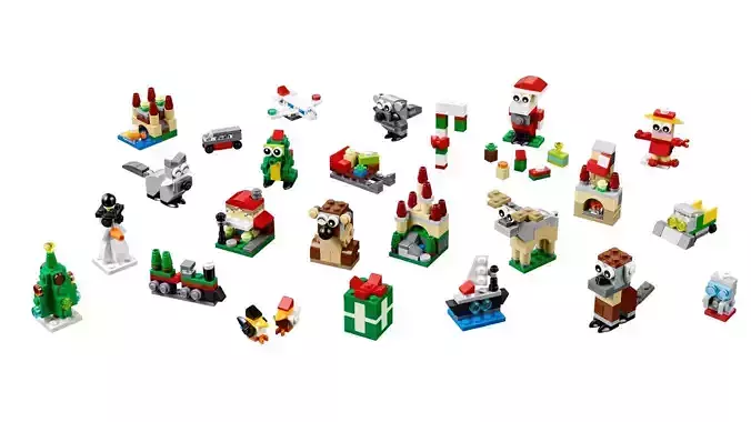 TwindBricks3D - 40222 Christmas Build Up
