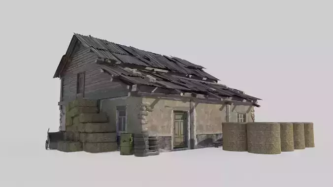 South American architectural tin houses