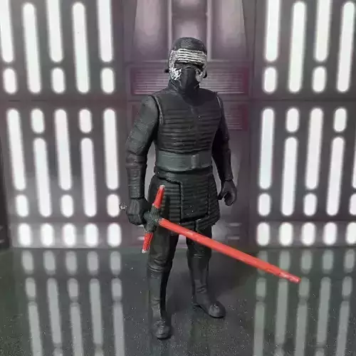 Kylo ren star wars vintage toy