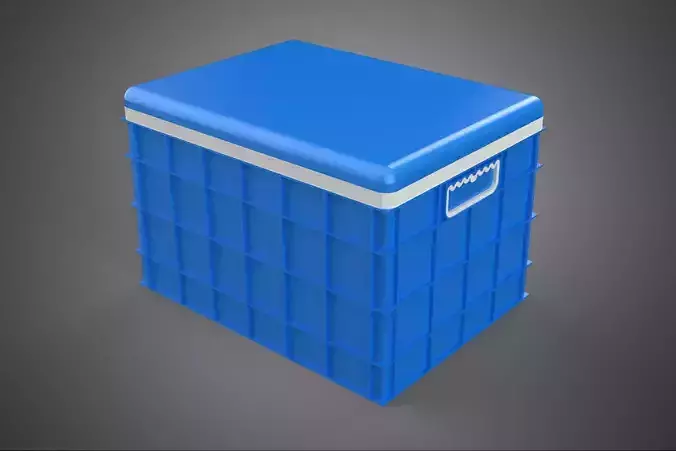 INSULATED PORTABLE ICE COOL BOX CRATE STORAGE CONTAINER CHAMBER