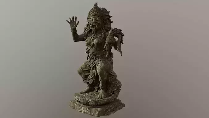 Balinese Rangda Goddess Statue