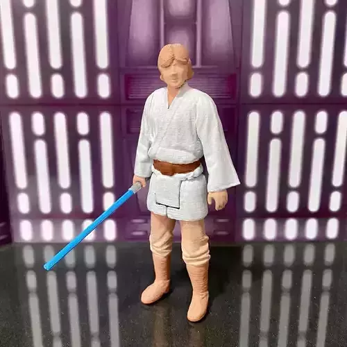 Luke skywalker star wars vintage toy