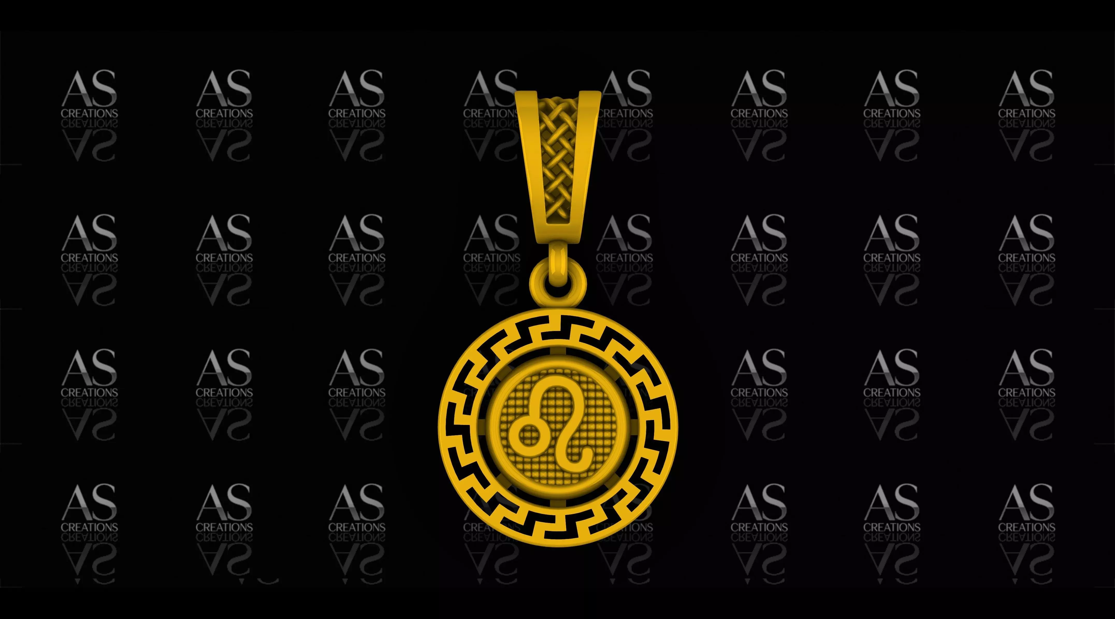 12 Mythos Medallions Astrological Master Key 3D print model
