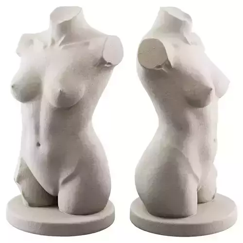 Decorative sculpture v2 - Female Torso