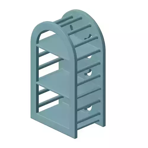 Plastic Decor Wall Mount Stand Toy