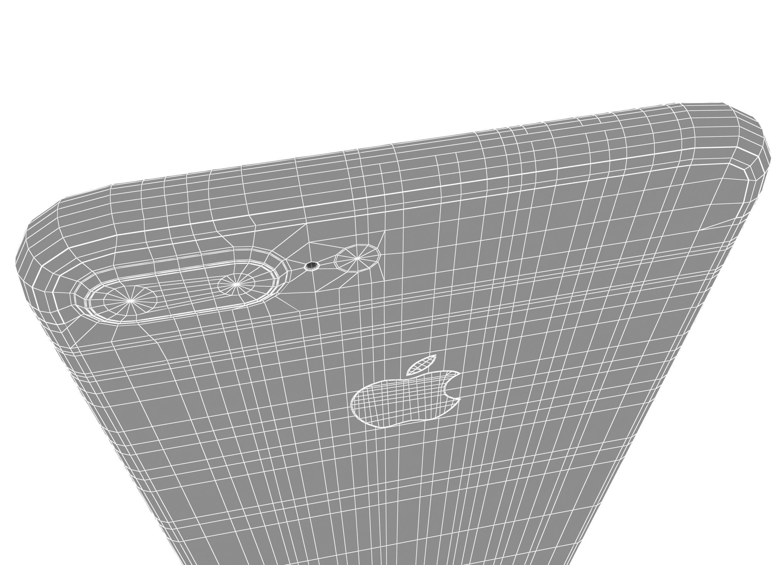 Apple iPhone 7 Plus Jet Black 3D model_9