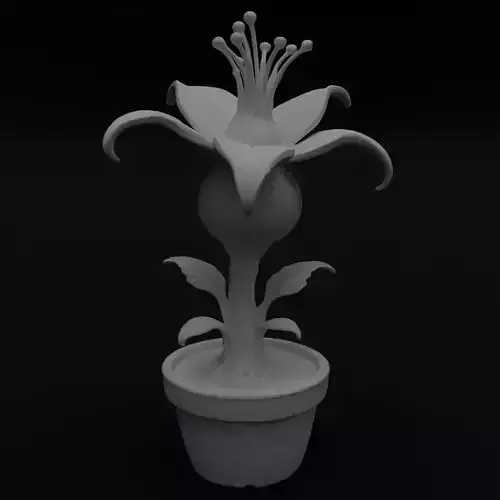 Celestara Crownbloom Extraterrestria Flower for 3D Printing