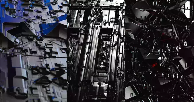 GREEBLECRAFT -Volume 1 - 85 Alpha Displacement Maps  2K