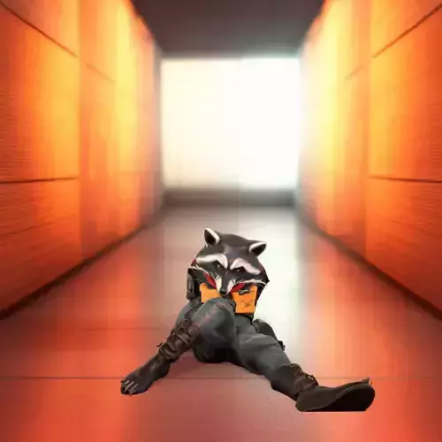 Space Explorer Raccoon model pack