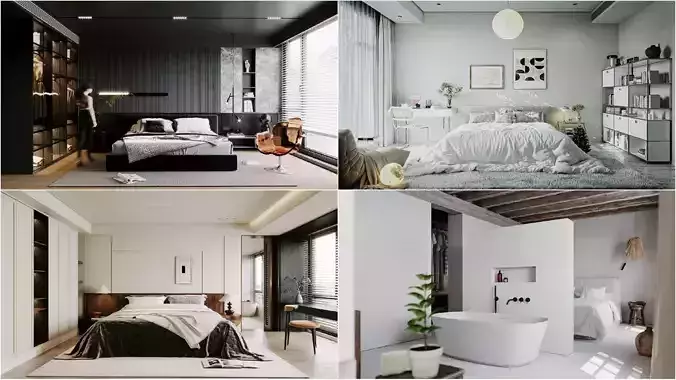 Bedroom Collection 08 For Unreal Engine