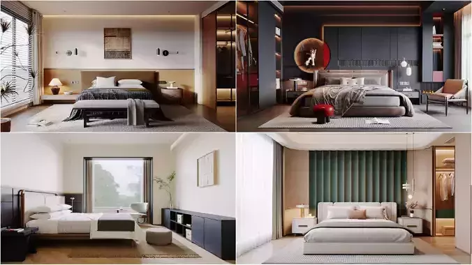 Bedroom Collection 06 For Unreal Engine