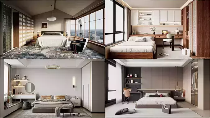 Bedroom Collection 05 For Unreal Engine