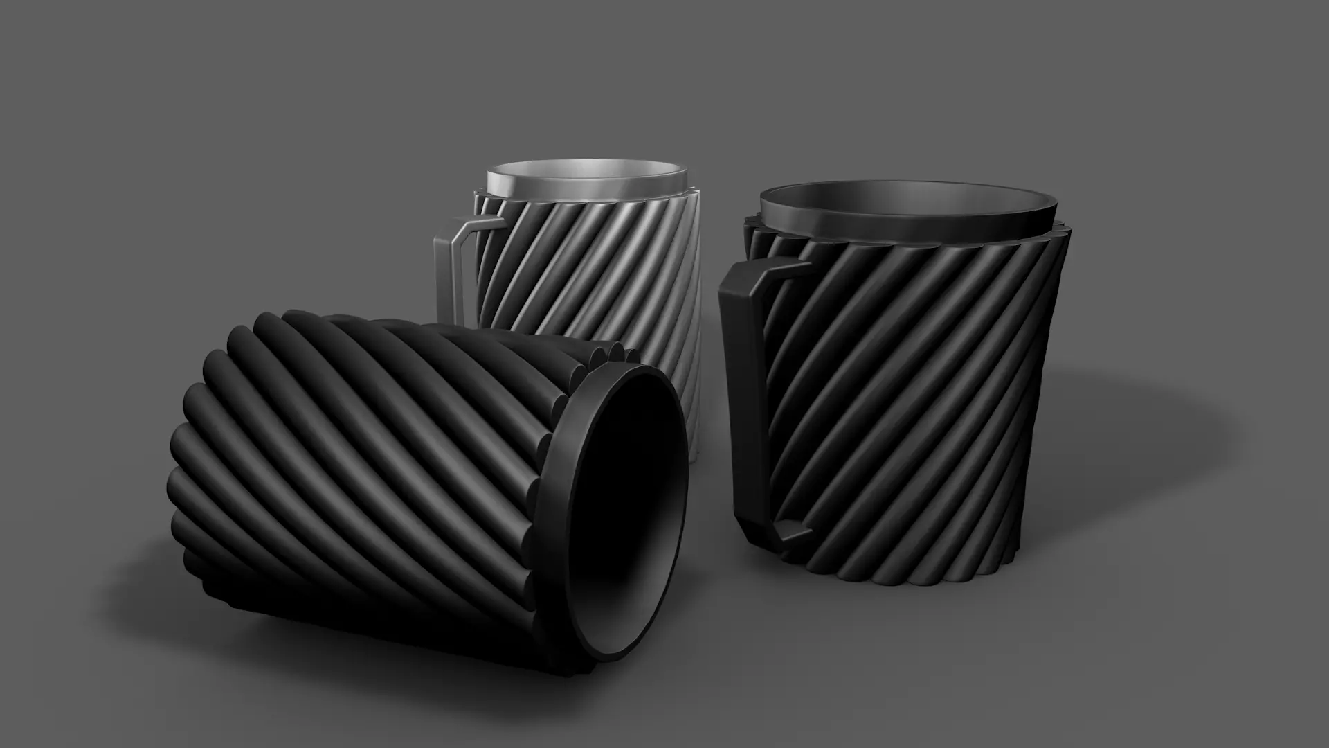 Coffee Mugs 3D print model