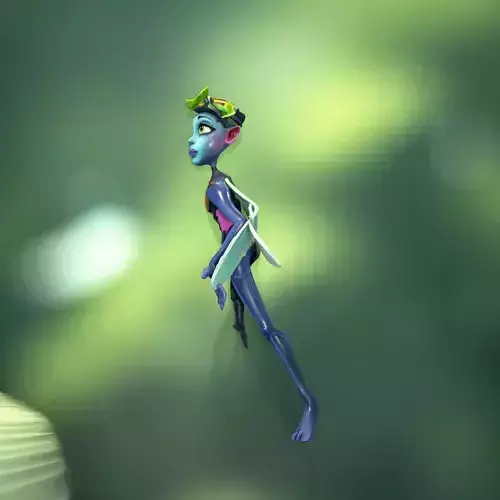 Mystical Dragonfly Creature model pack