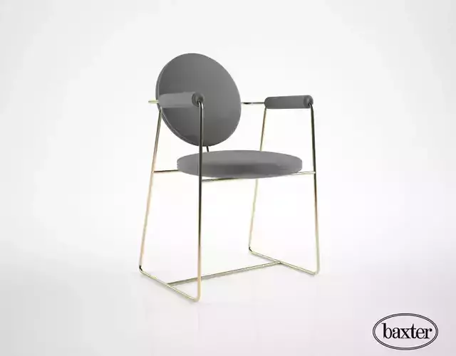 Baxter Gemma Chair 3D model