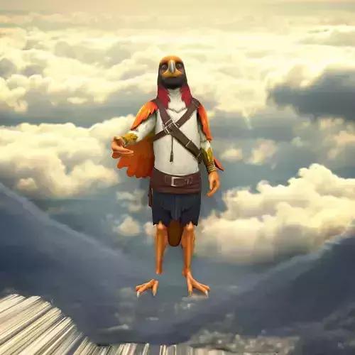 Eagle Warrior Character model pack