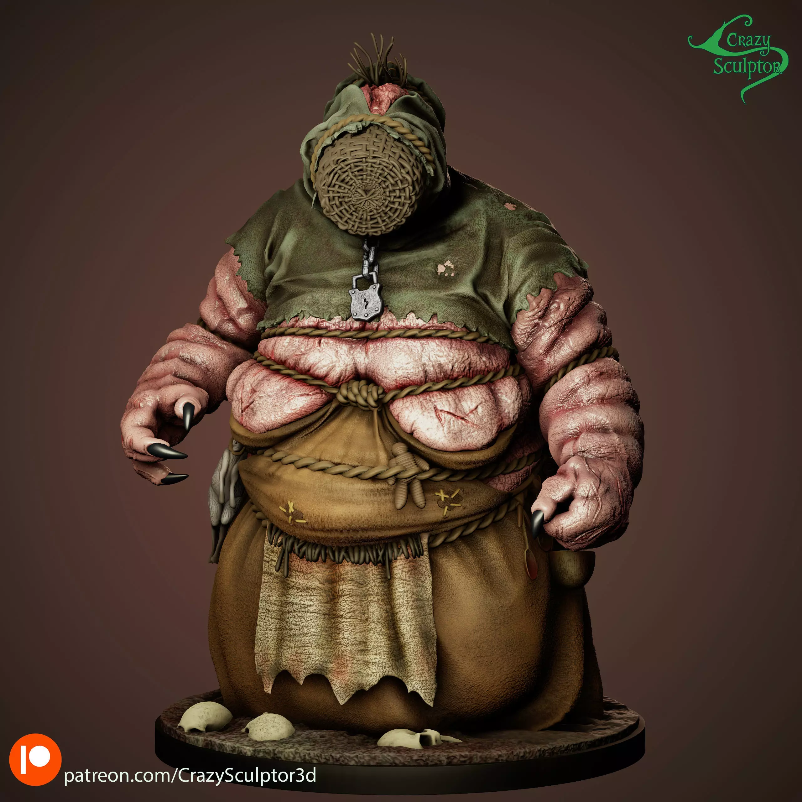 Crones Brewess the Witcher 3 3D print model