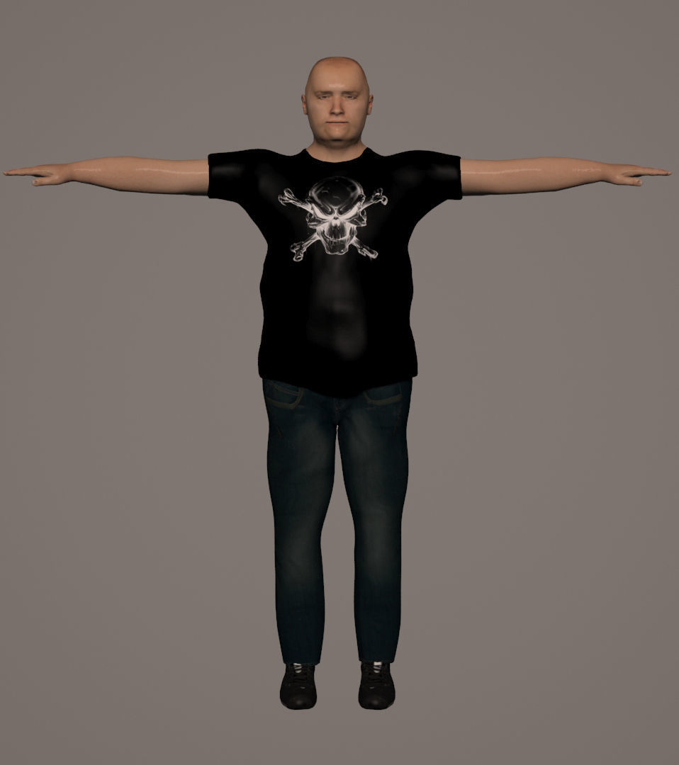 Average guy 3D model_3