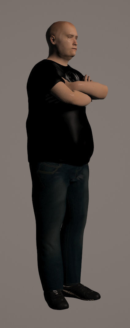Average guy 3D model_1