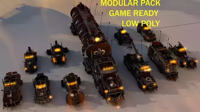 Apocalyptic Car Modular Pack