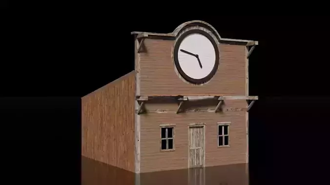 Wild West Building - Clock House