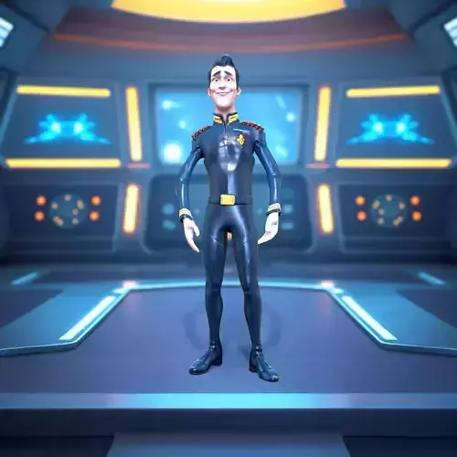 Captain Uniform Character model pack