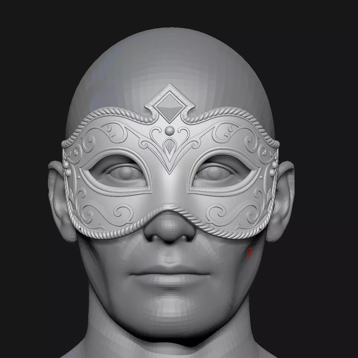 cosplay mask 3D print model