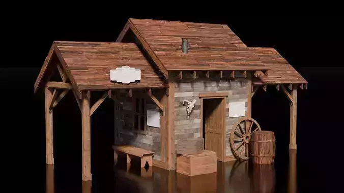 Wild West Building - Couch Station 