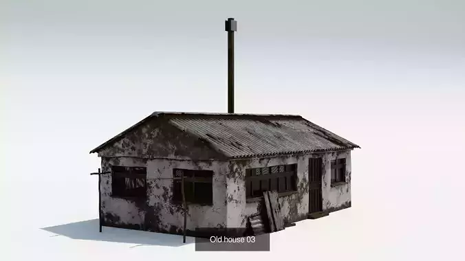 Old rural house pack 4