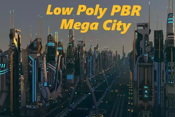 Mega Sci-Fi City Package