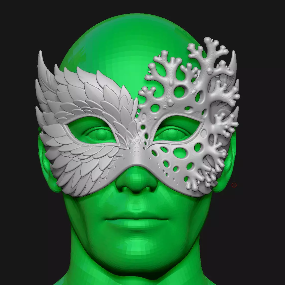 cosplay mask 3D print model