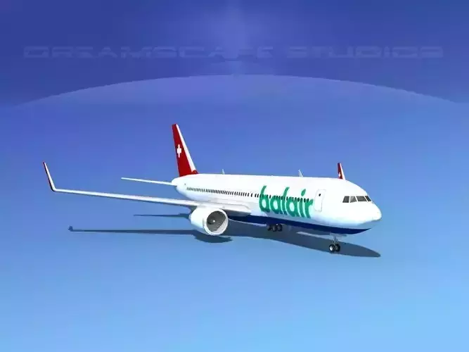 Boeing 767-300 Balair 3D model
