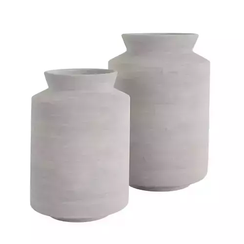 Simple ceramic vase