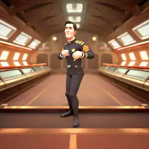 Officer Uniform model pack