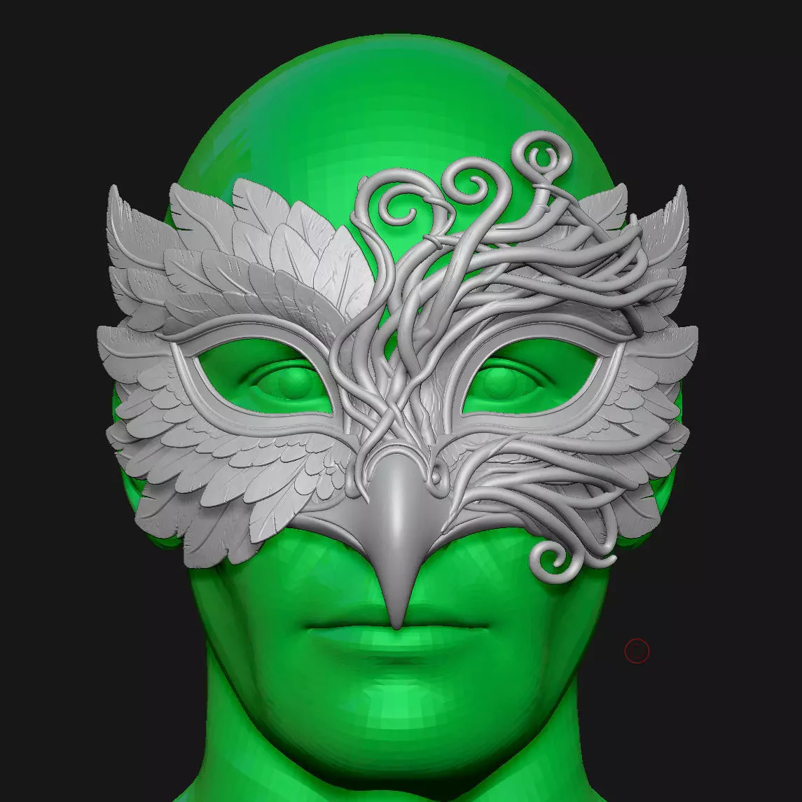 cosplay mask 3D print model