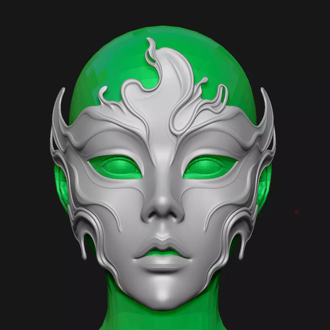 cosplay mask 3D print model
