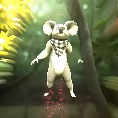 Cozy Scarf Koala model pack