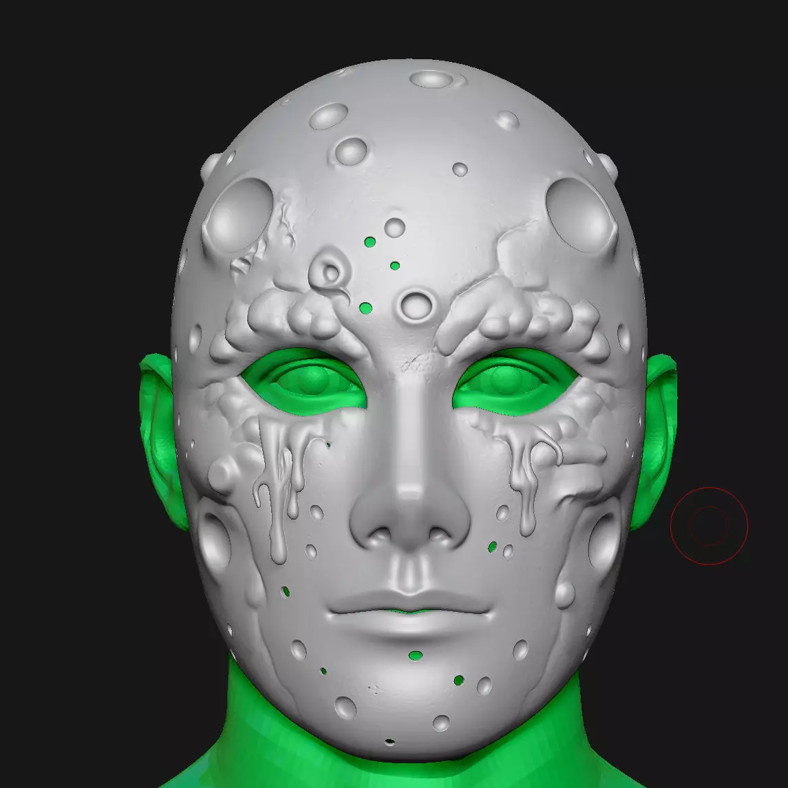 cosplay mask 3D print model