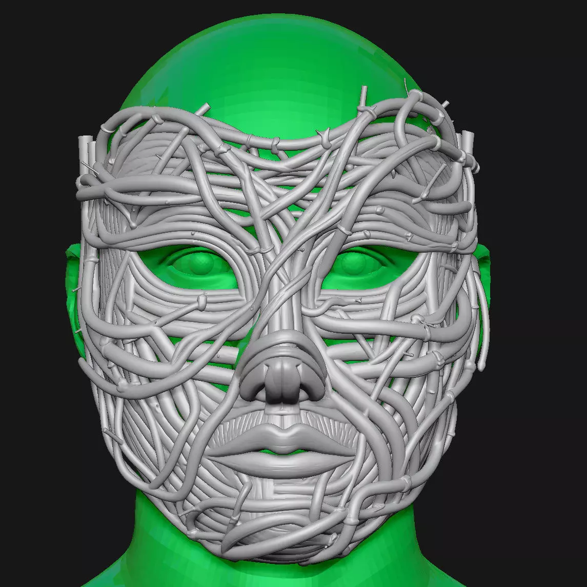 cosplay mask 3D print model