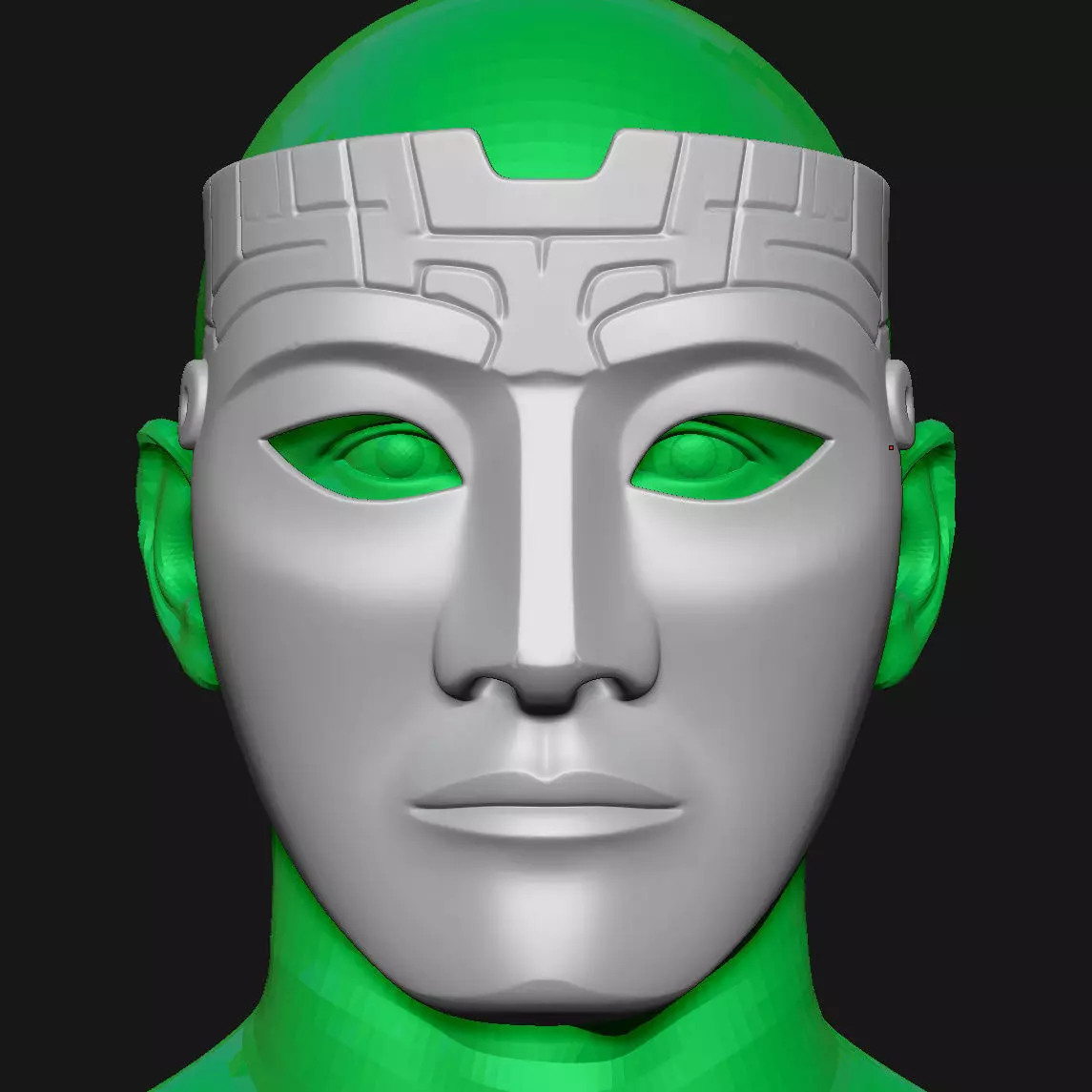cosplay mask 3D print model