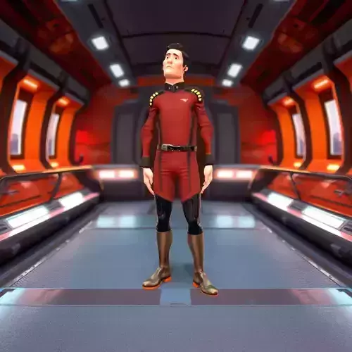 Starfleet Officer Uniform model pack