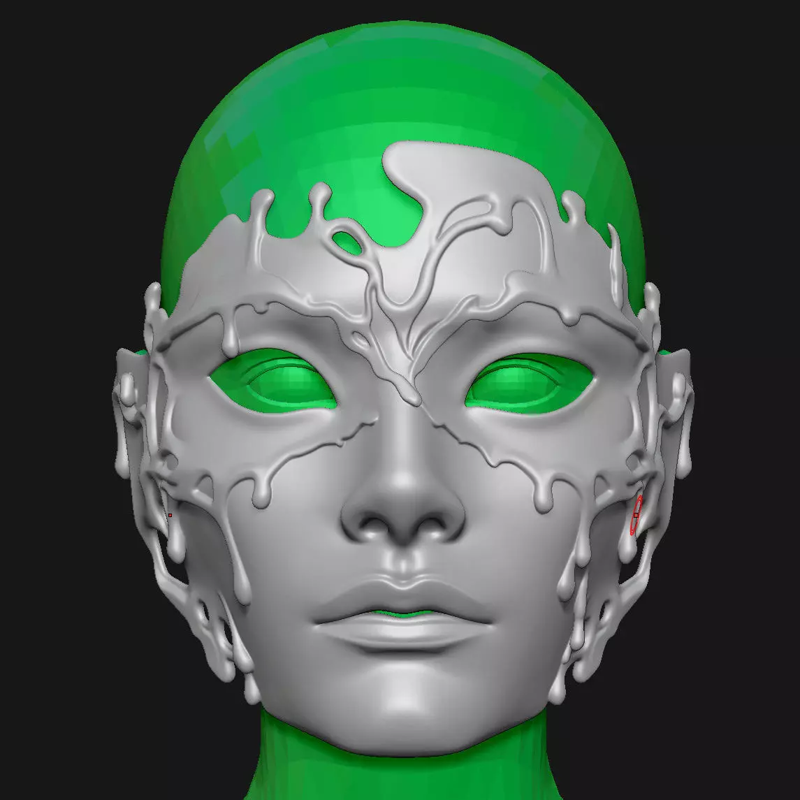 cosplay mask 3D print model