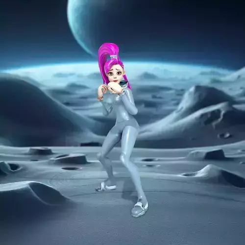 Vivid Space Explorer model pack