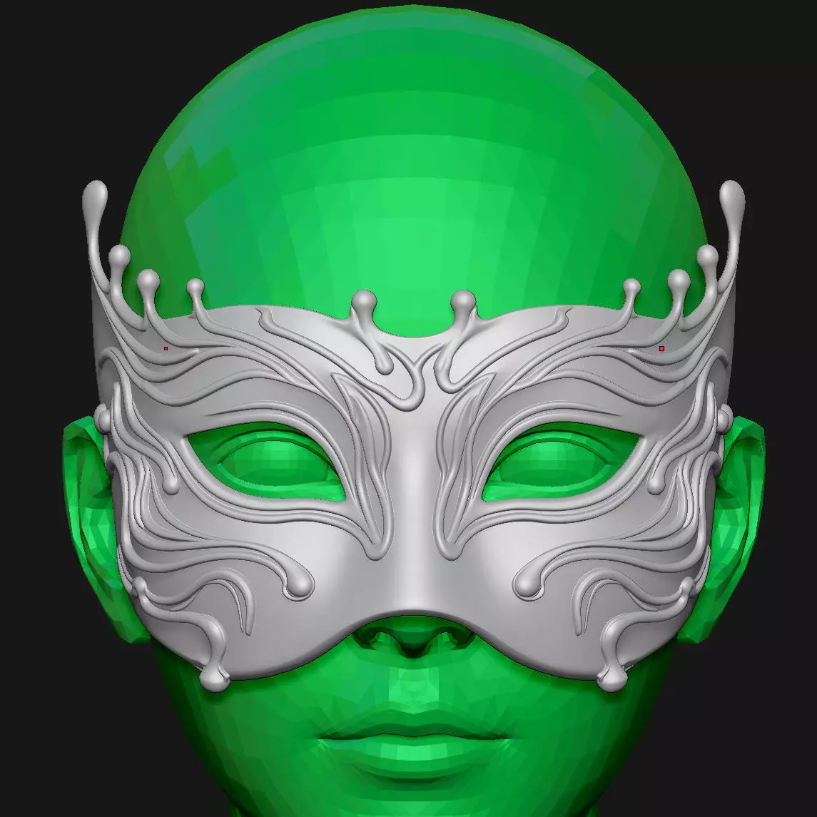 cosplay mask 3D print model
