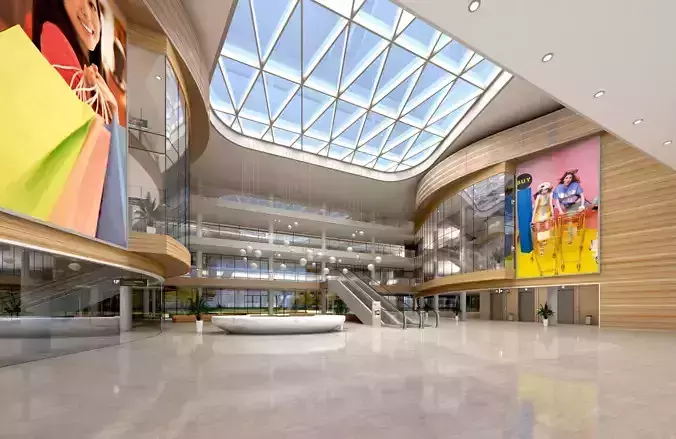 Modern Shopping Mall 01